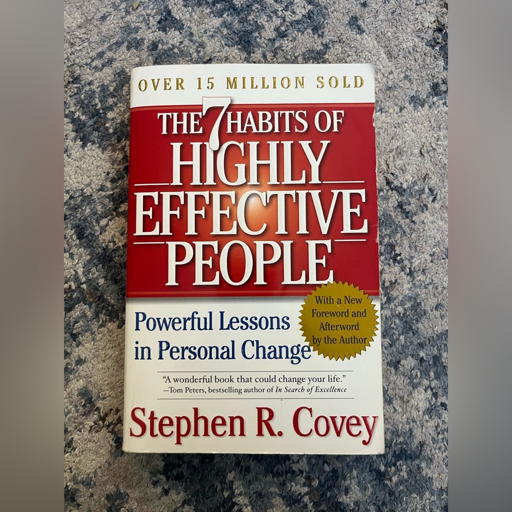 The 7 Habits of Highly Effective People Book